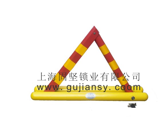 供应小a型手动车位锁，锁芯在下端的圆管车位锁